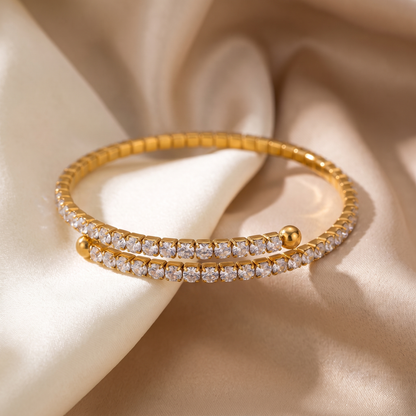Crystal Wrap Cuff