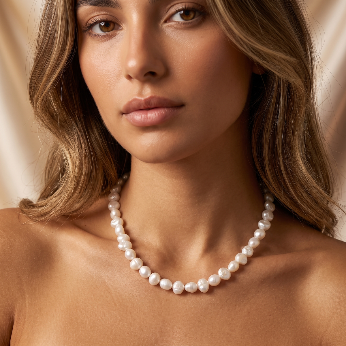 Baroque Pearl Necklace